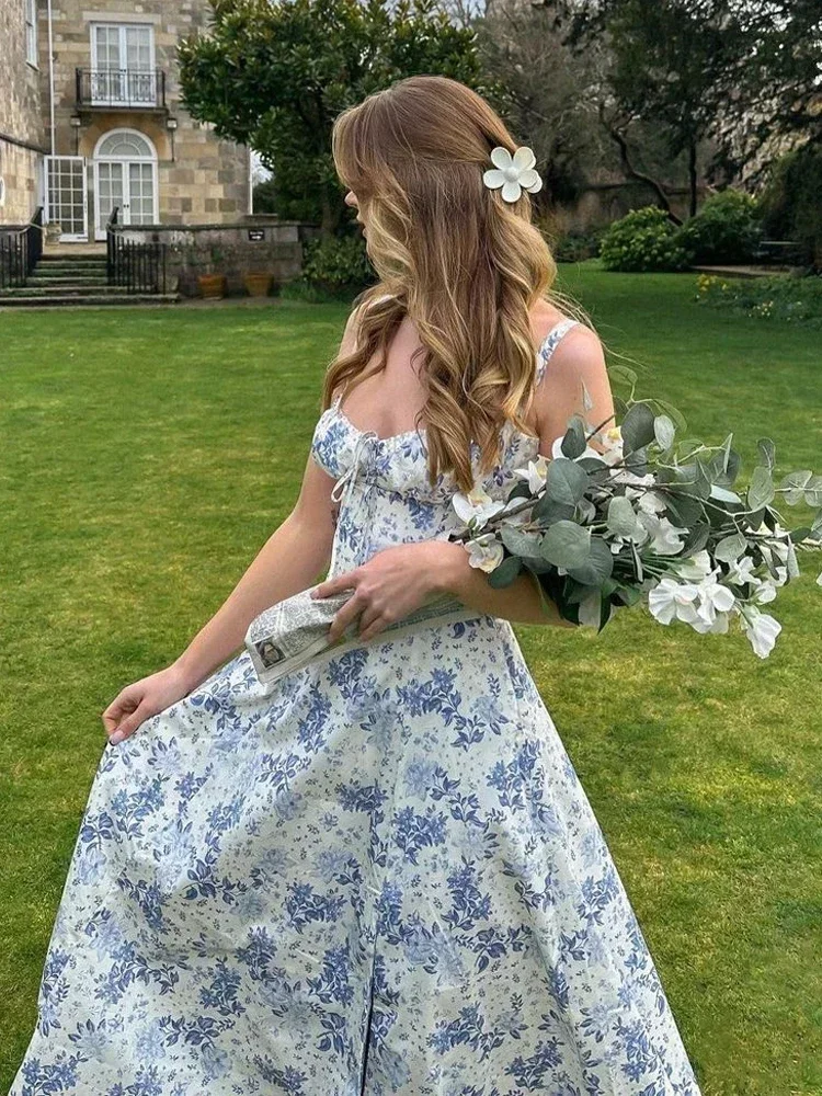 

A Line Floral Printing Dress Midi Sexy Dress Prom Club Night Dresses Summer Bodycon Women Party Dress 2022 Dress Elegant