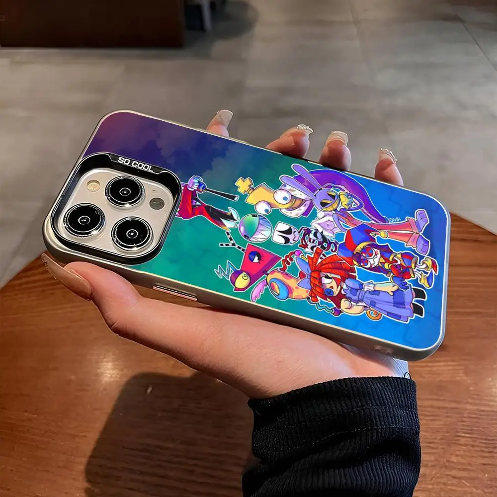 Sleek Silver Circus Phone Case