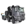 JDM 1/14  8*8 Metal Off-road RC Tractor Model With Differential Axle 3Speed Gearbox Sound Light System Outdoor Toy TH20010 1