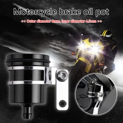 Aluminum Alloy Motorcycle Brake Fluid Reservoir Motorbike Rear Front Clutch Tank Oil Fluid Cup Universal Motorbike Accessories