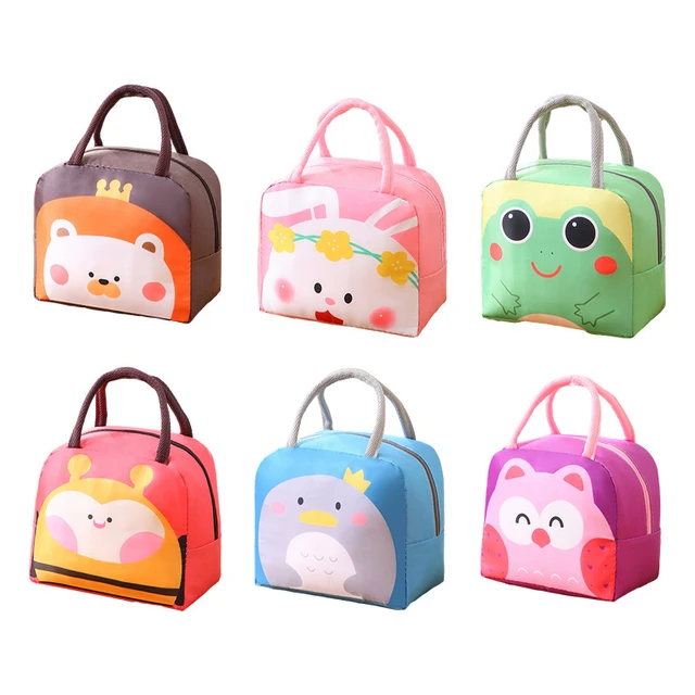 Bolsa con aislamiento térmico, fiambrera, bolsas de almuerzo para mujer,  bolsa de nevera portátil, bolsos de mano, bolsa de comida Kawaii para el  trabajo Tan Jianjun unisex