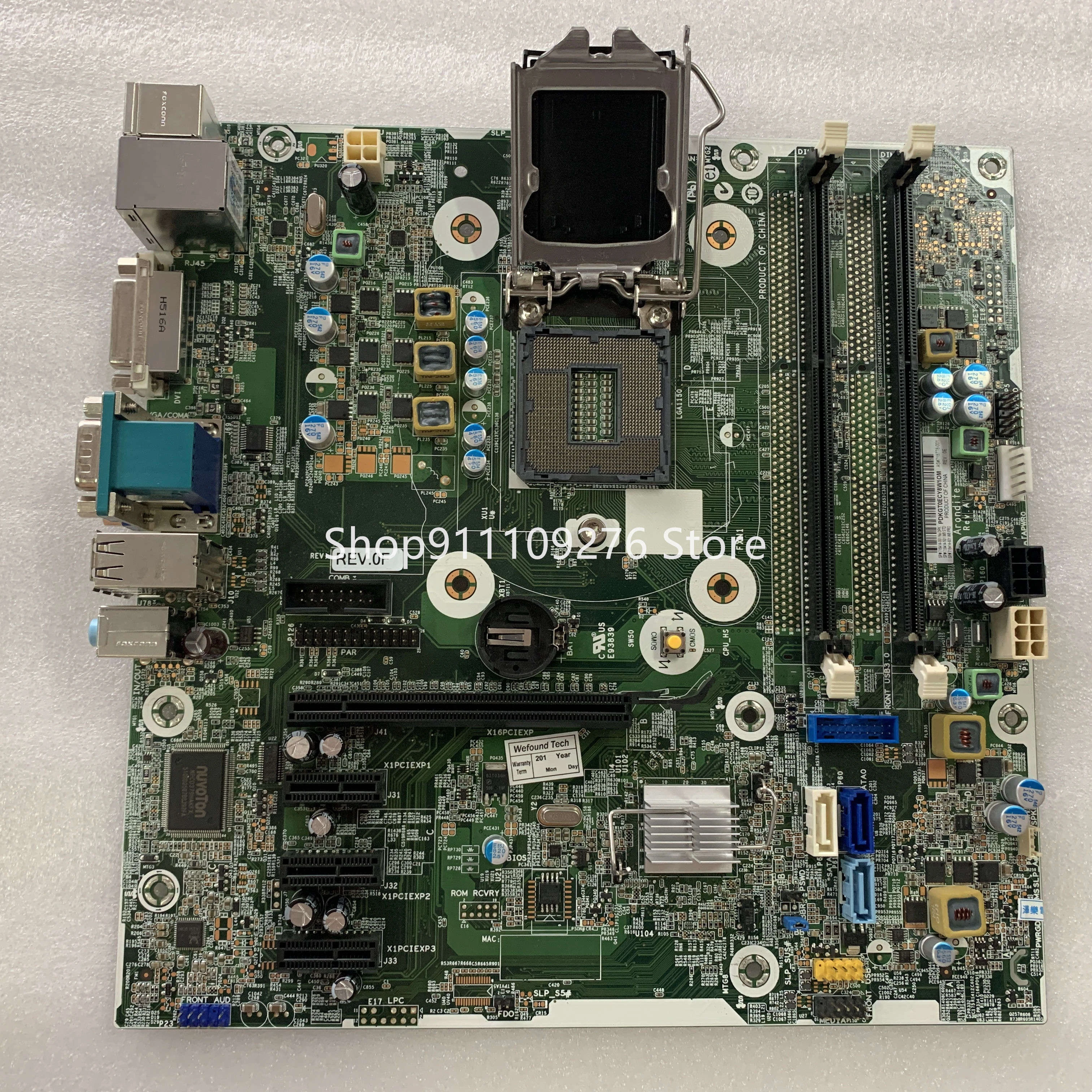 Original Motherboard for HP ProDesk 400 G1 SFF motherboard 718414001
