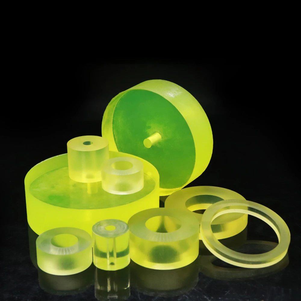 PUPolyurethaneRoundMatsLeathercraftPunchingPadRubberMuteBoard