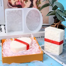 

Epoxy Mould Resin Western Regions Ethnic Pattern Handmade Soap Silicone Mould High-grade Gift Soap Gifts