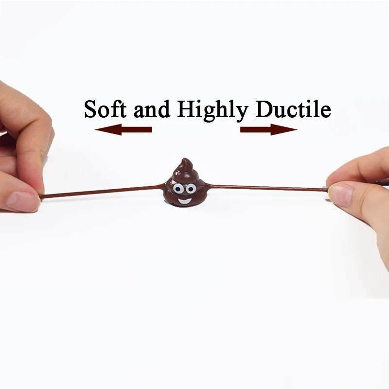 Toys Funny Poop Slingshot Prank Fake Poop 5pcs/set Boy Girl Birthday Party Favor Adult Kids Games Gifts Goodie Bag Fillers prank toys fake poop toys