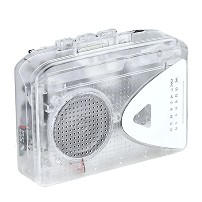 

Portable Cassette Players FM Radio Walkman Tape Player Built in Speaker