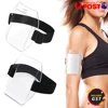 Arm Band Id Card Holder Pvc Sleeve Badge Elastic Band Photo Case Transparent Adjustable Strap Armband Office Supplies Universal 1