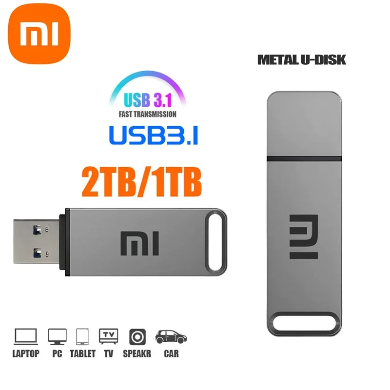Xiaomi Pendrive Usb 2Tb 1Tb Usb Stick 512Gb 256Gb 128Gb Usb Flash Drive Metallo Usb Memoria Cose Economiche Con Spedizione Gratuita
