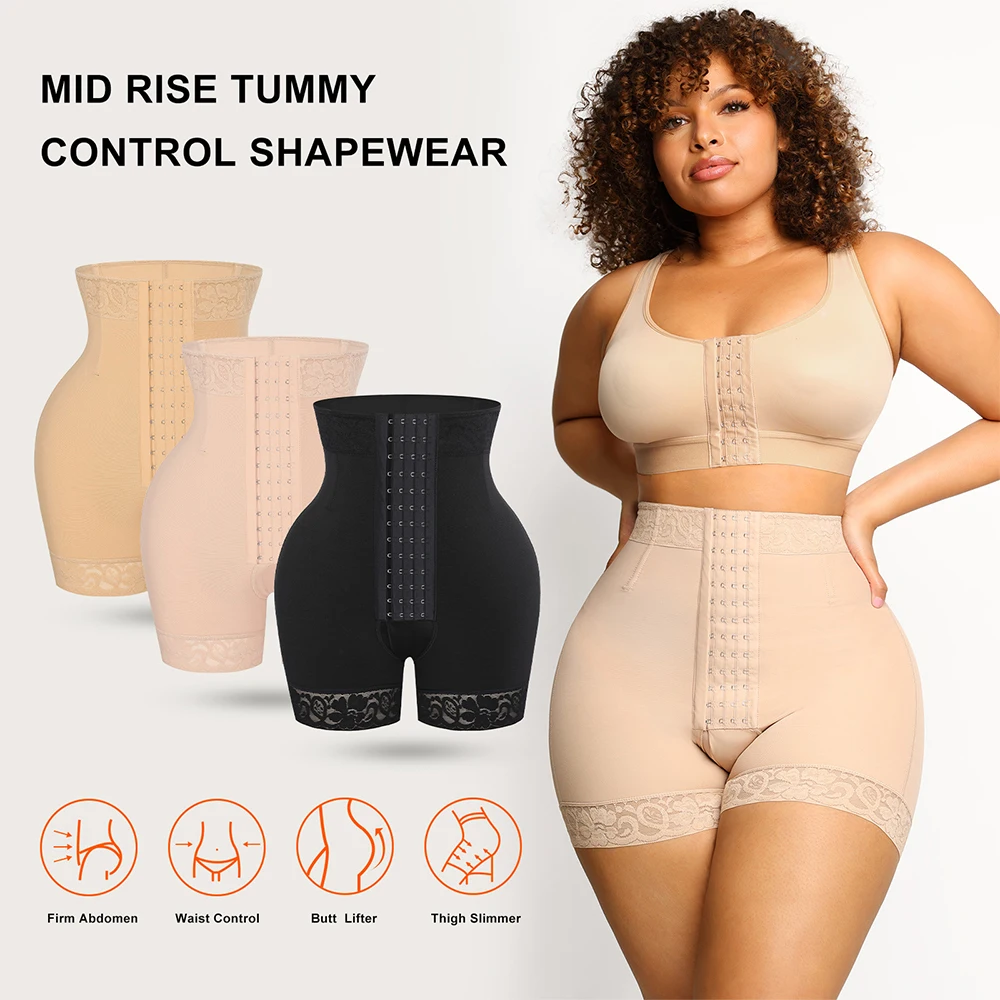 Fajas Colombianas De Alta Compresión Para Mujer, Pantalones Cortos, Ropa  Moldeadora Bbl - Shapers - AliExpress