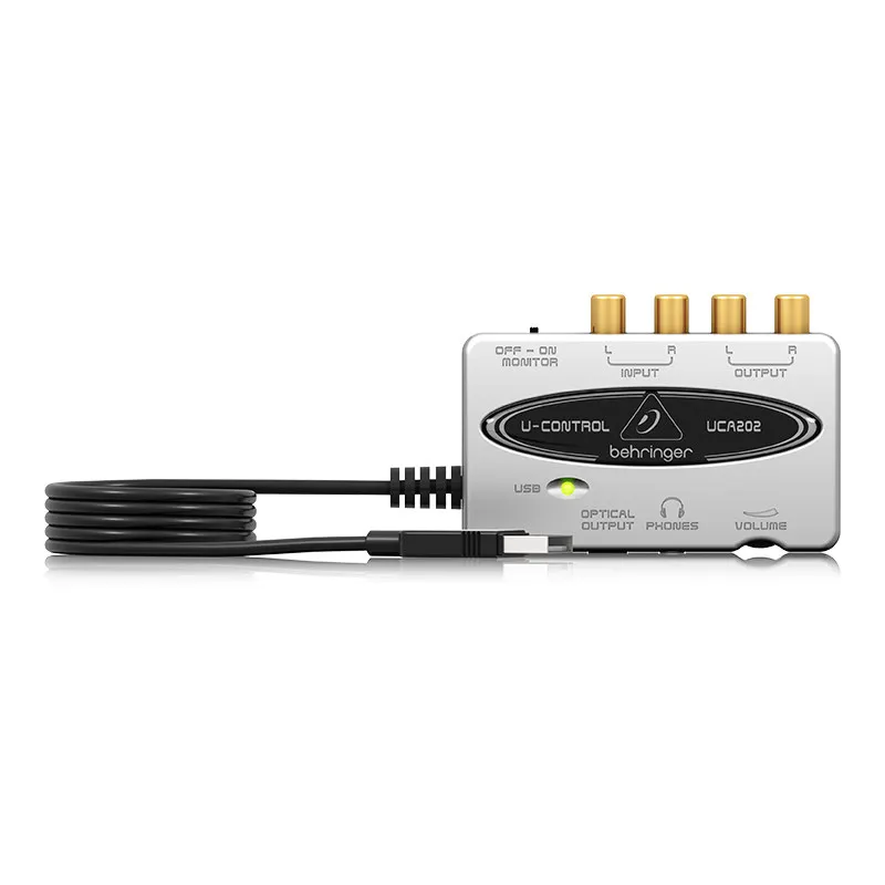 

UCA202 No Drive Lossless Conversion Recording Portable USB External Sound