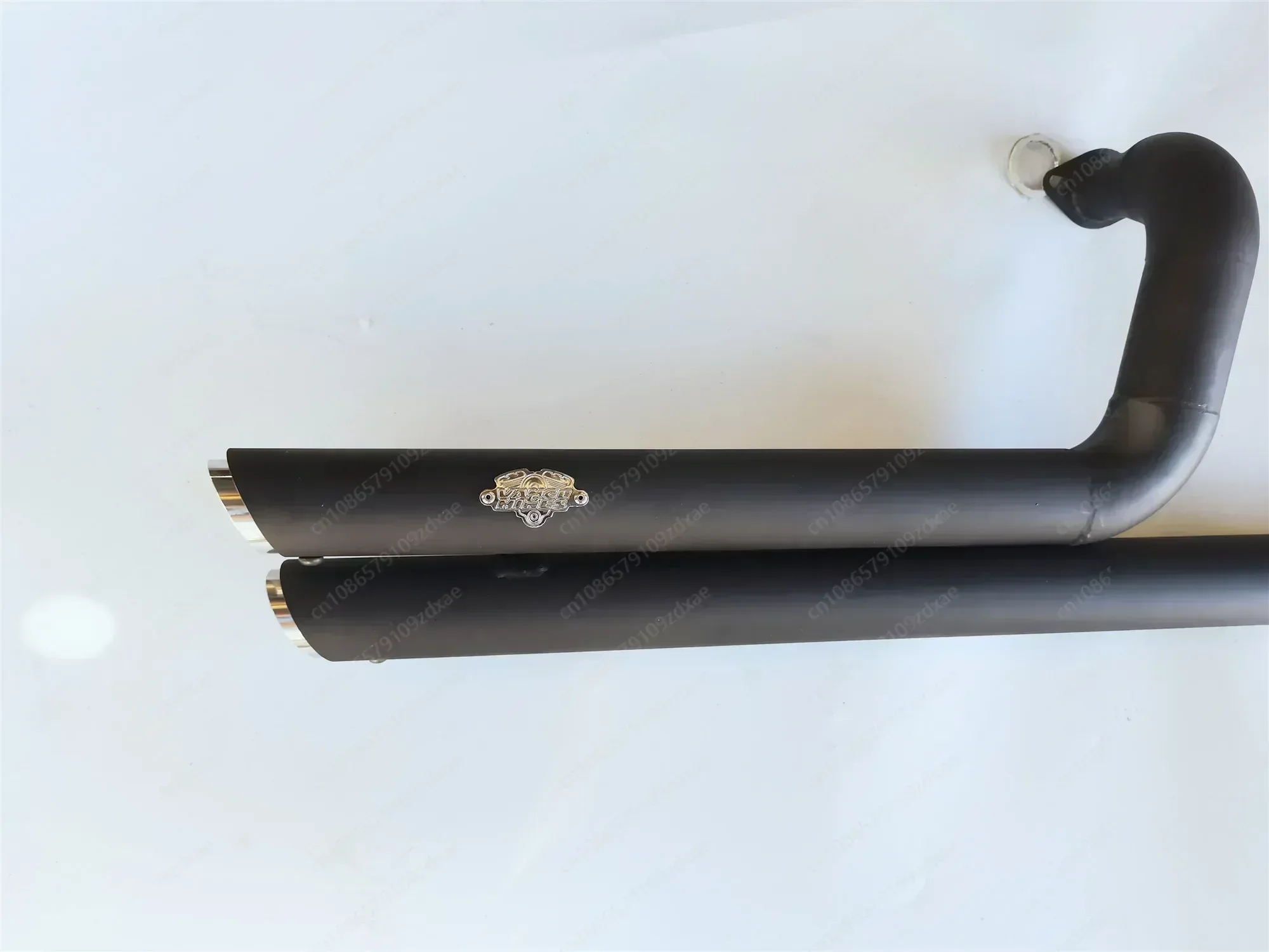 Modified Exhaust for Benda Jinjira 300 BD300 Harley VH Double Out Horseshoe Sound Non-destructive Installation