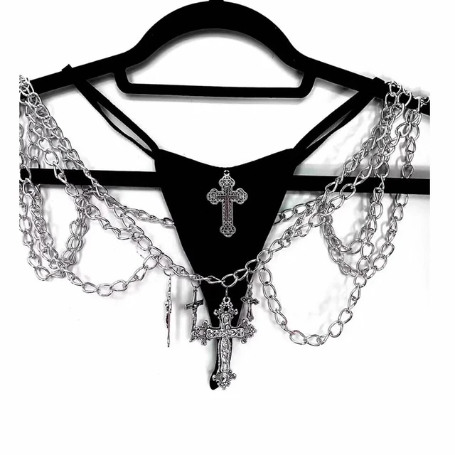 Metal Chain Panties 1