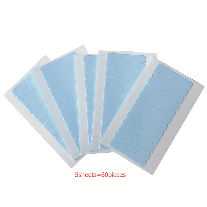 Double Sided Tapes for Hair Extensions 4*0.5cm US Strong Adhesive Tapes Double Sided Hair Tape Replacement
