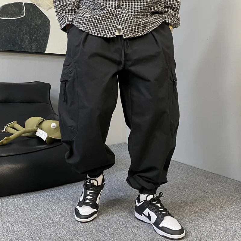 

American Streetwear Baggy Pants For Men Clothing Army Green Tactical Cargo Pants Harajuku Casual Joggers Trendy Harem Trousers