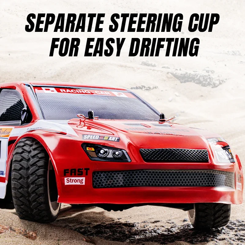 1/12 RC Car SY1201 32km/H 2.4G 4WD with Gyroscope 390 Motor ESP with LED Light High Speed Drift Car RTR Suits Adult Kid Toy Gift 6