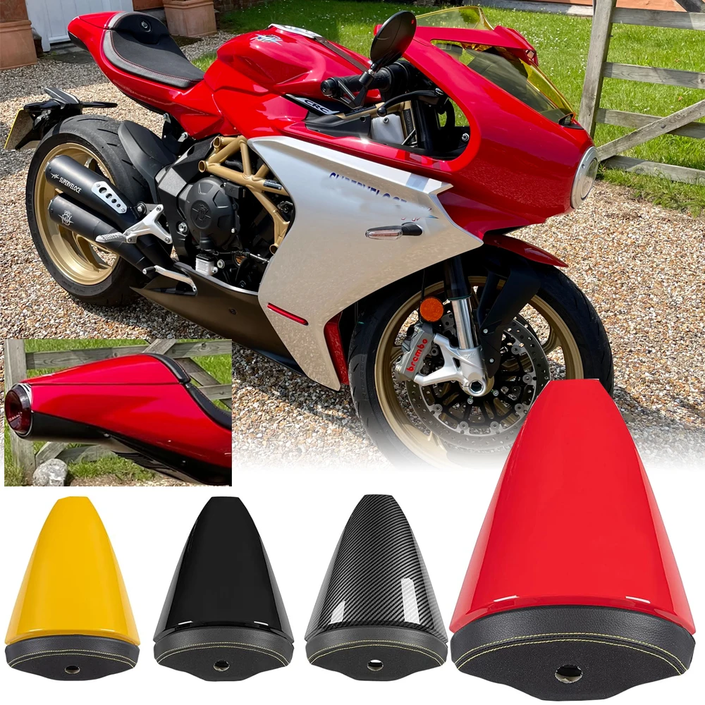 

Motorcycle Rear Solo Seat Cowl For MV Agusta Superveloce 800 S 2018 2019 2020 2021 2022 2023 Pillion Hump Tail Cover Fairing Red