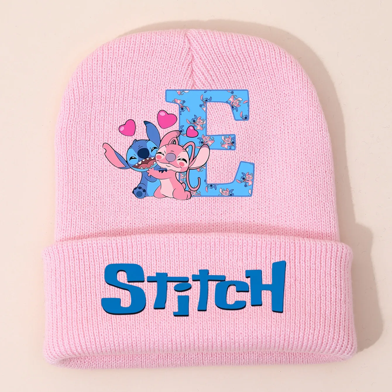 Disney Stitch Winter Hats for Women Men Beanies Knitted Solid Hat Girls Female Beanie Caps Warmer Bonnet Ladies Casual Cap Gifts 6