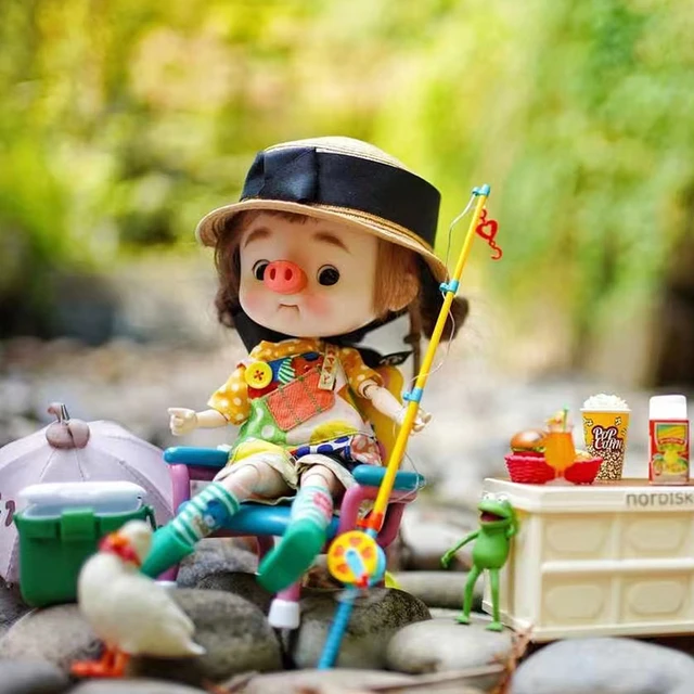 YESTARY Bjd Doll Accessories Fishing Rod Sets For Bjd Obitsu 11 1