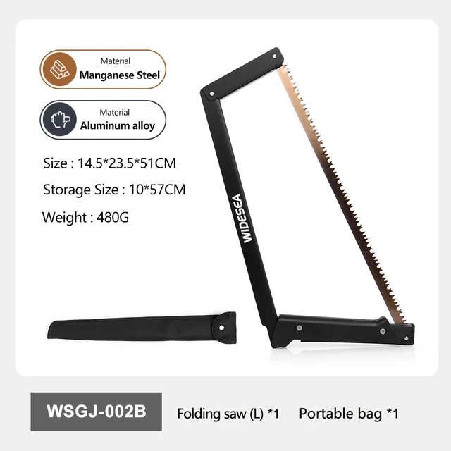 Portable Hand Saw – Heavy-Duty Folding Saw for Wood Cutting & Pruning