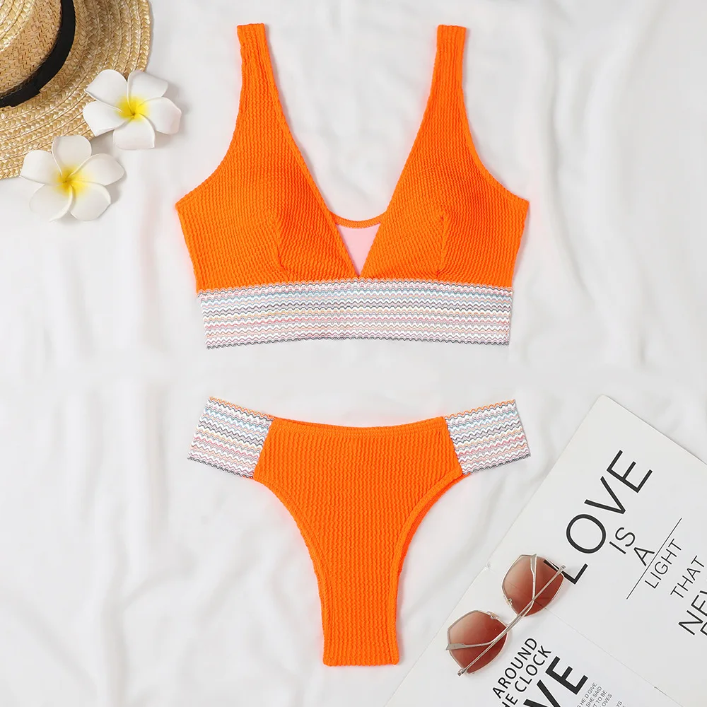 White Sexy Thong Bikini Swimsuit Women Swimwear Push Up Bikinis Set Brazilian Bathing Suit Summer Beach Wear Swimming Suits