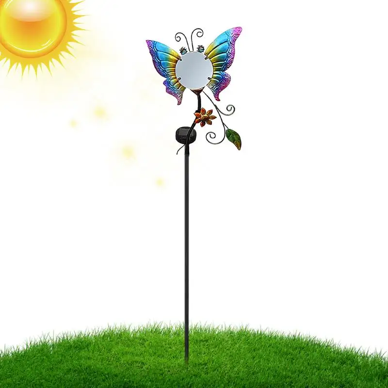 

Butterfly Solar Stake Lights Butterfly Multi-Colour Waterproof Decorative Fairy Lights Stake Lights LED Solar Powered Color