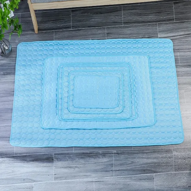 Dog Cooling Summer Pad Mat For Dogs Cat Blanket Sofa Breathable Pet Dog Bed Summer Puppy Pet Mat Car Seat Cover Pet Supplies 3