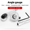 Angle Car Torque Wrench Torquemeter Dial Garage Calibrated In Degrees Auto Torque Gauge Repairing Tool 4