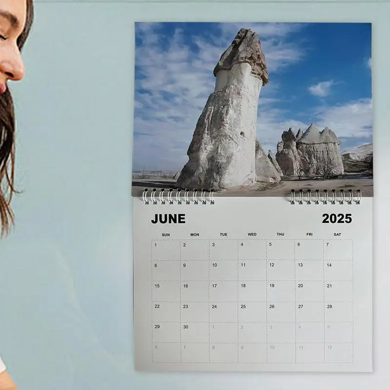 2025 Nature Humor Wall Calendar for Planning