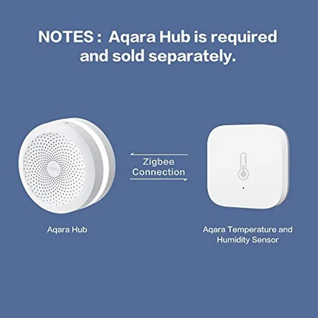 Aqara Temperature Humidity Sensor Smart Air Pressure Environment Control Zigbee smart life temperature and humidity sensor 6