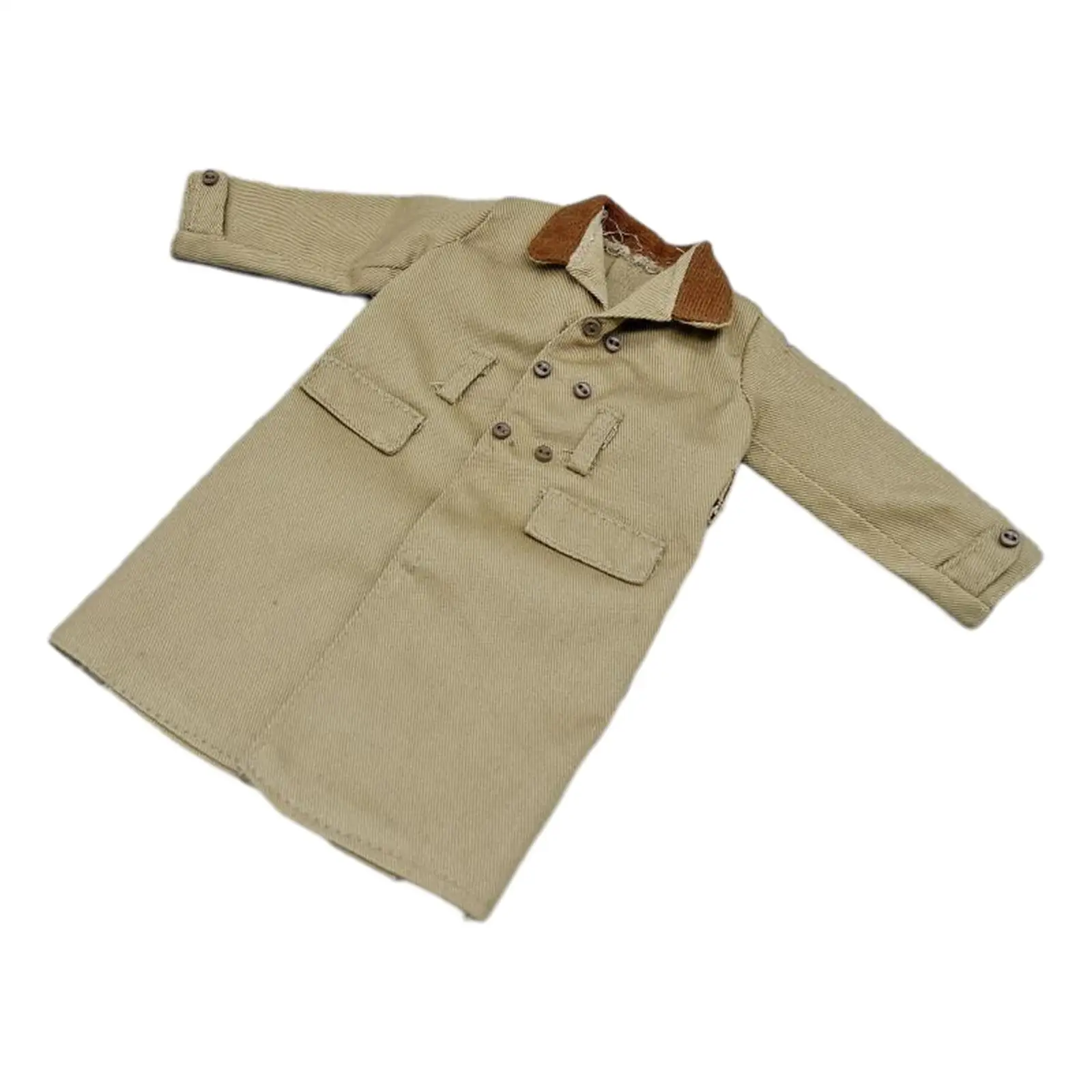 

1/6 Male Figure Trench Coat for 12inch Male Collectable Action Figures Body