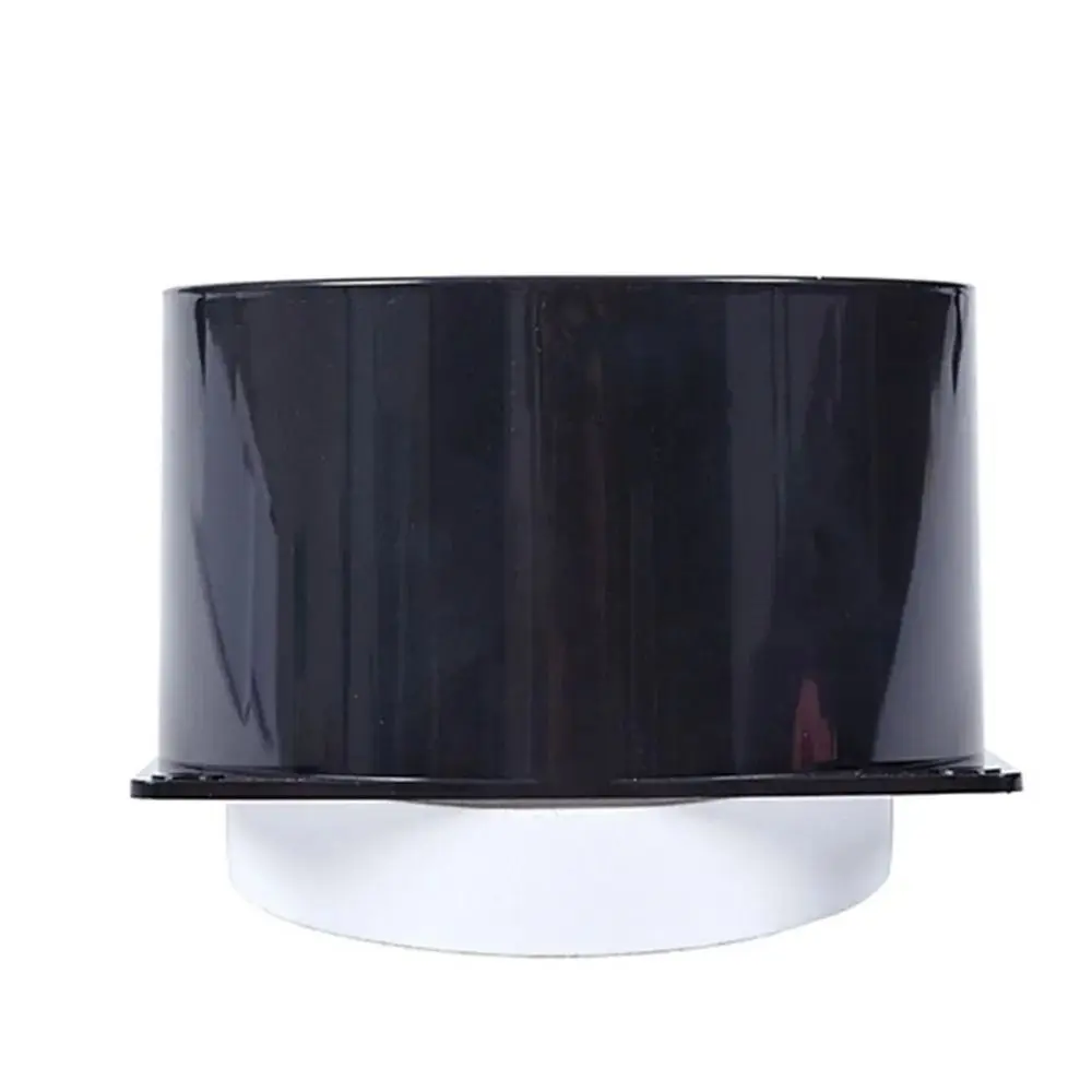 75/100/120/150mm Flange Connector ABS Square Bottom Straight Flange Air Inlet And Outlet Air Ducting Connection