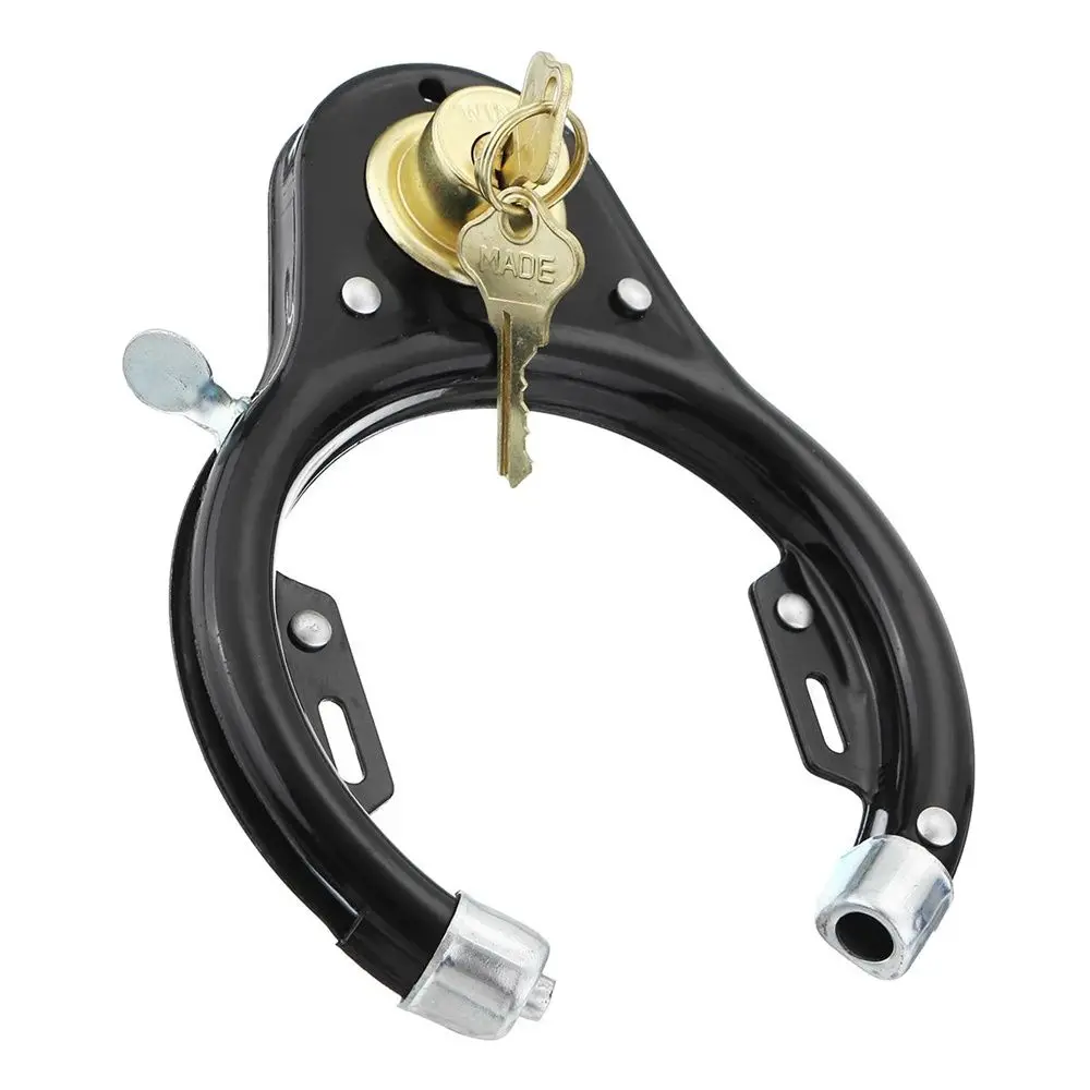 Vintage Anti-Theft Bike and Scooter Security Wheel Lock