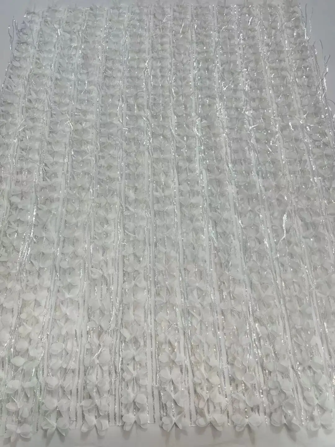 

High Quality With ZH-13080613 sequins Embroidery French Tulle Net lace Nigeria Fabirc Lace For Evening dresses Wedding