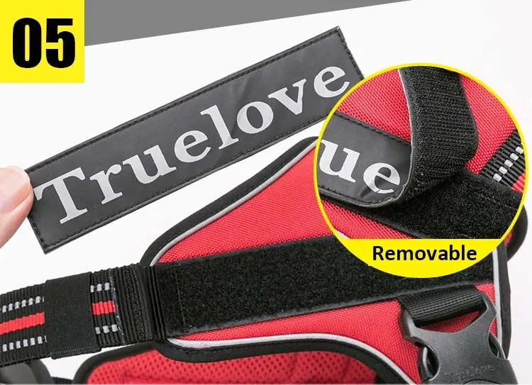 Dog Harness No-Pull Reflective Stitching Night - PeticaDeals