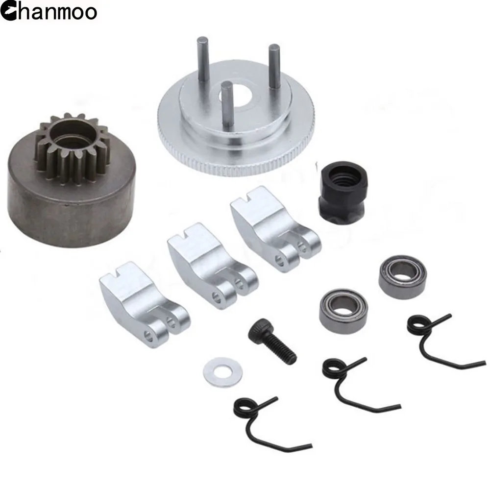 ChanmooUniversal14TFlywheelClutchbellSetfor18RCCarHSP