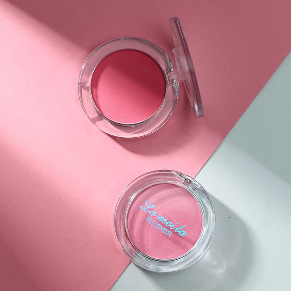 Girl Blush Peach Cream Makeup Blush Palette Cheek Contour Cosmetics Blusher Cream Makeup Rouge Cheek Tint