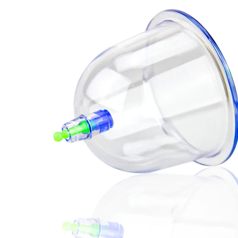 9.5CM Big Size Plastic Vacuum Cupping Cups Suction Cups Jar Massage Vacuum Cupping Massager Jars Suction Therapy Cupping Cans 4
