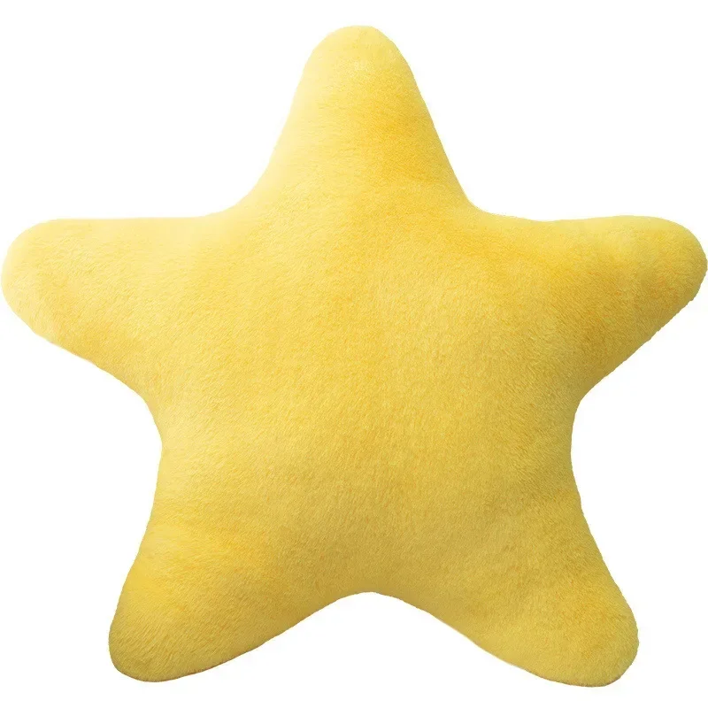 Plush Soft Star PP Cotton Pillow Cushion for Home Sofa Cushion Photography Material Ins Yellow Pentagram Toy Cushion Pillow 3
