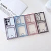 Transparent Card Slot Holder Case For Samsung Galaxy S25 S24 S23 S22 S21 S20 Ultra Plus FE Wallet Case For Samsung Note 20 Ultra 4