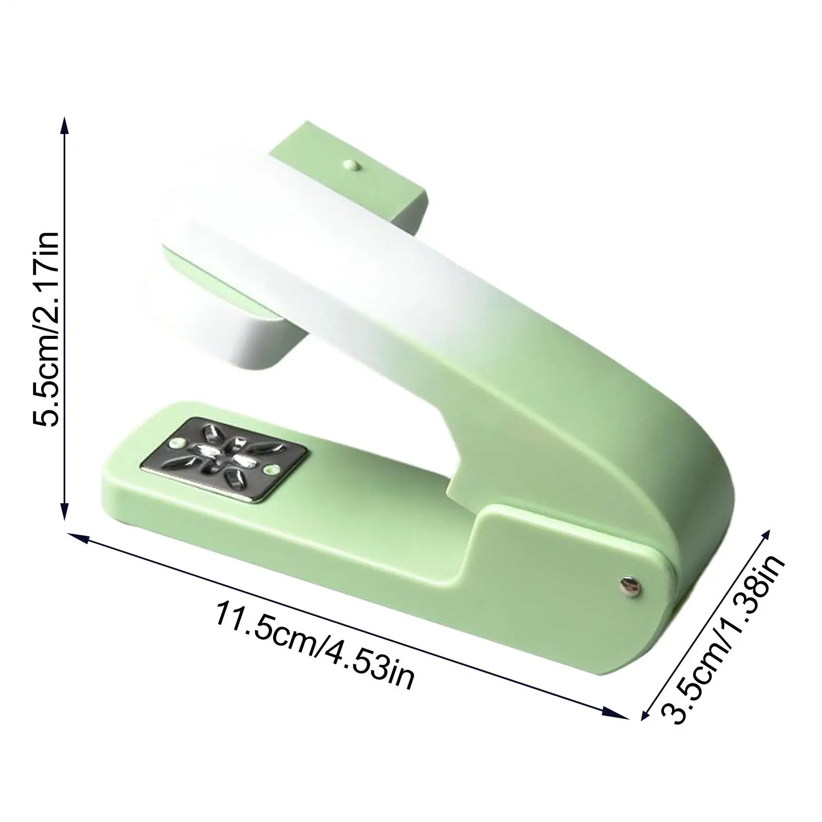 책상용 스테이플러 360도 회전 암 스테이플러 20매 용량 멀티 앵글 스테이플링 기계 사무실용 데스크 액세서리