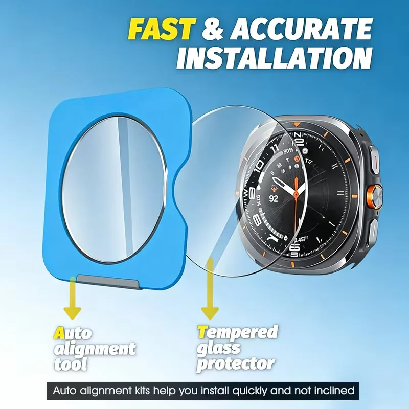 Premium Tempered Glass Screen Protector with Easy Installation