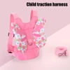 Angel Wings Baby Safety Harness Backpack Infant Carry Training Kids Walking Belts for Cute Babies Girls Pink Learning Walk Bags 1