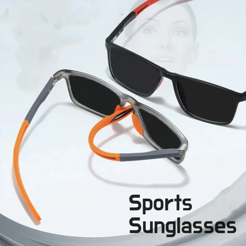 MenWomensSportsSunglassesSquareTR90FrameSunGlassesEyewear