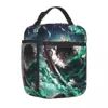 Demon Slayer Insulated Lunch Bag Thermal Bag 
Meal Container Tanjiro Kamado Leakproof Lunch Box Tote Food Handbags Office Picnic 1