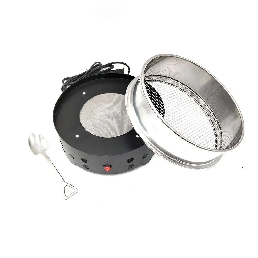 Coffee Roaster Machine 110V/220V Household Small Coffee Bean Roaster High Suction Stainless Steel Cooler Cooling Plate With Filter Radiator coffee bean roaster coffee roaster machine