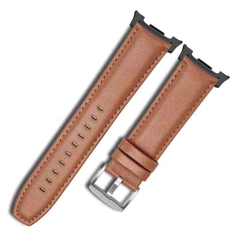 High-Quality Genuine Leather Watchband - Classic Smartwatch Strap Wrist Belt Bracelet