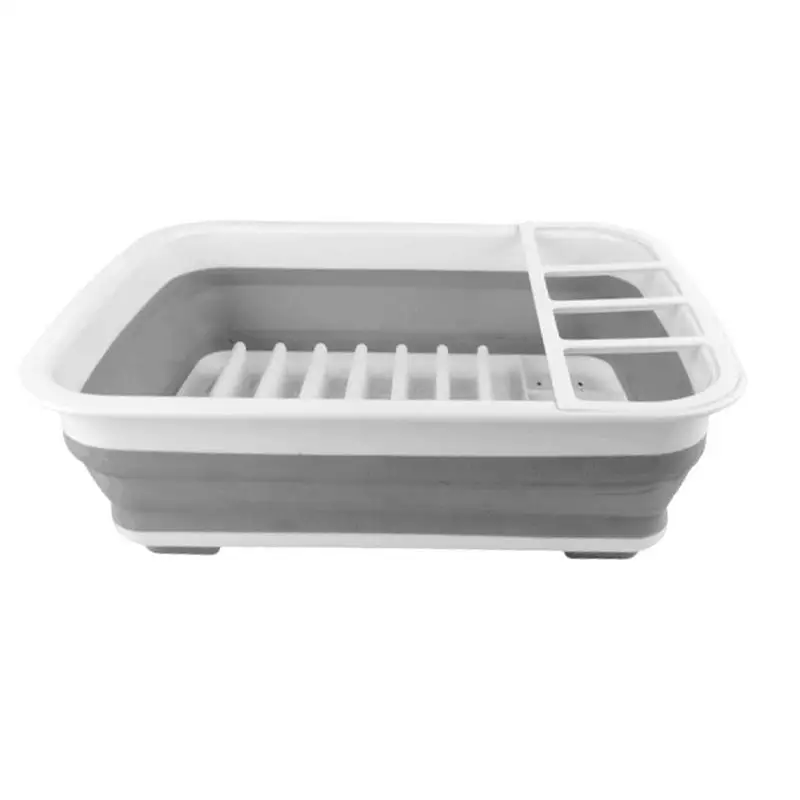 

Foldable Dish Drying Rack Kitchenware Drainer Cup Plate Bowl Multifunctional Kitchen Sink Drain Rack For Kitchen Accessories