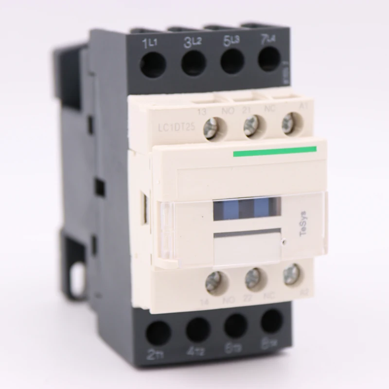LC1DT25LE7 AC 전자기 접촉기 4P 4NO LC1-DT25LE7 25A 208..