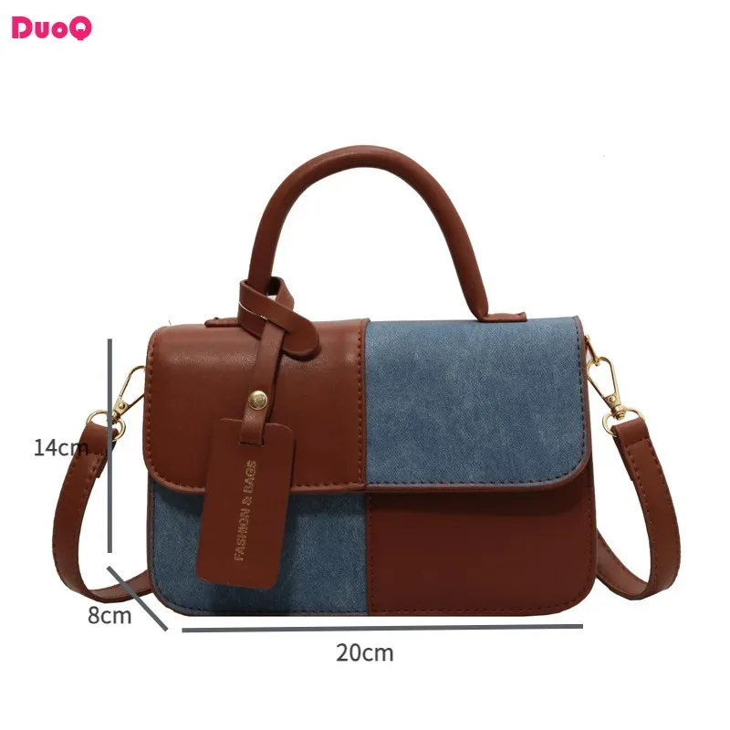 

Новинка 2024, модная цветная сумка в стиле ретро, простая и универсальная маленькая квадратная сумка, Высококачественная сумка через плечо, изысканная миниатюрная сумка