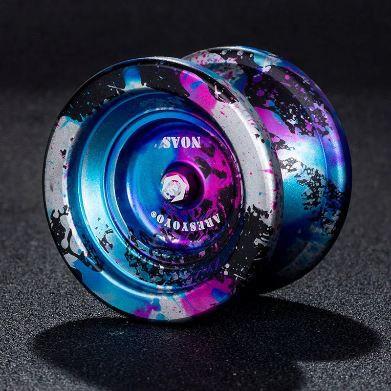 40JC Classic Yo Yo Trick Ball Colorful Metal Yo-yos Toy for Toddlers Responsive Game Interactive String Professional